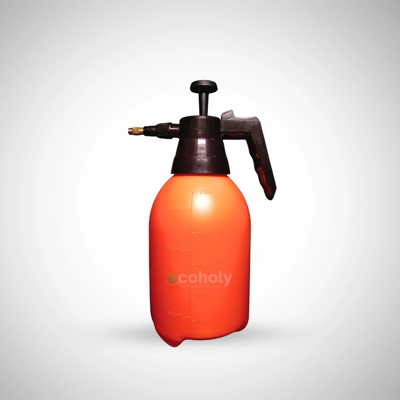 2L Pressure Spray Bottle – Orange / ২ লিটার প্রেসার স্প্রে বোতল – কমলা