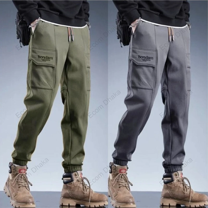 2 Pcs Super Comfortable Cargo Trouser For Men