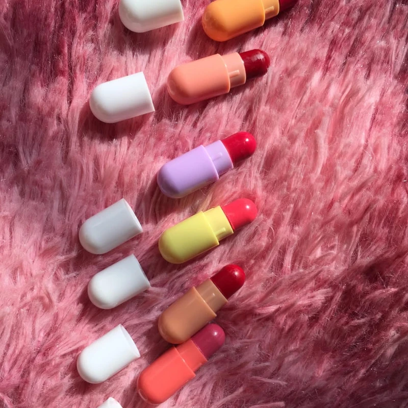 Capsule lipstick 6 piece set