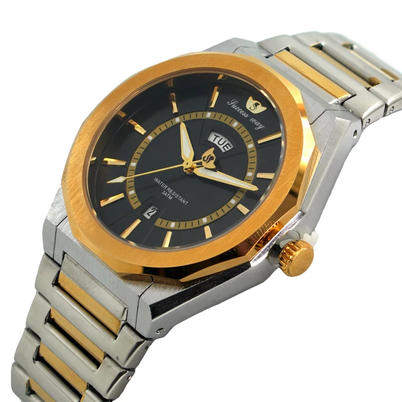 Success Way Original Quartz Watch SY 07 E – Stylish Men's Stainless Steel Wristwatch | eWatch BD