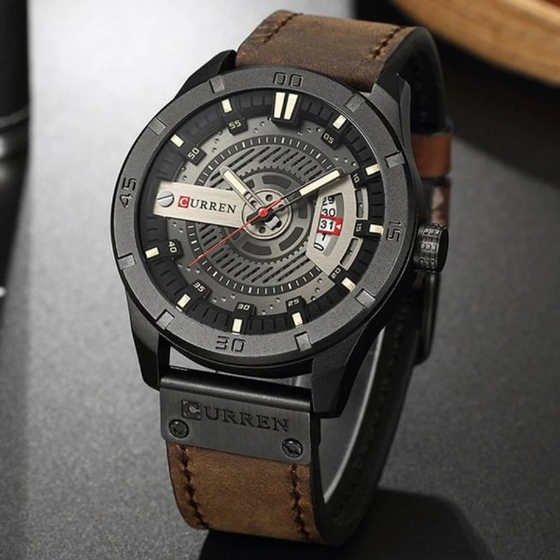 Luxury Watch Brand CURREN Men Military Sports Watches Men's Quartz
