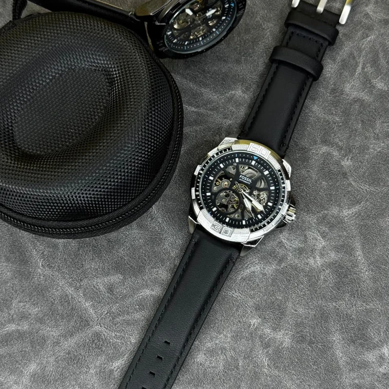 Fossil Bronson Automatic Men’s Watch – Stainless Steel Luxury Timepiece in Bangladesh