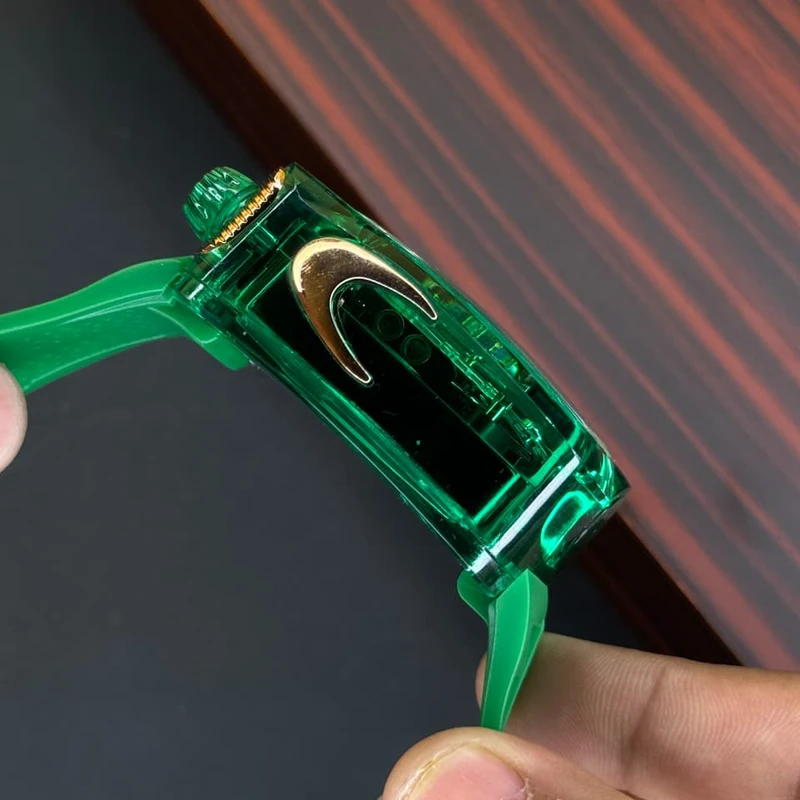 Jacob & Co. Bugatti Chiron Tourbillon Skeleton Green – AAA Grade Luxury Watch in Bangladesh - Image 7