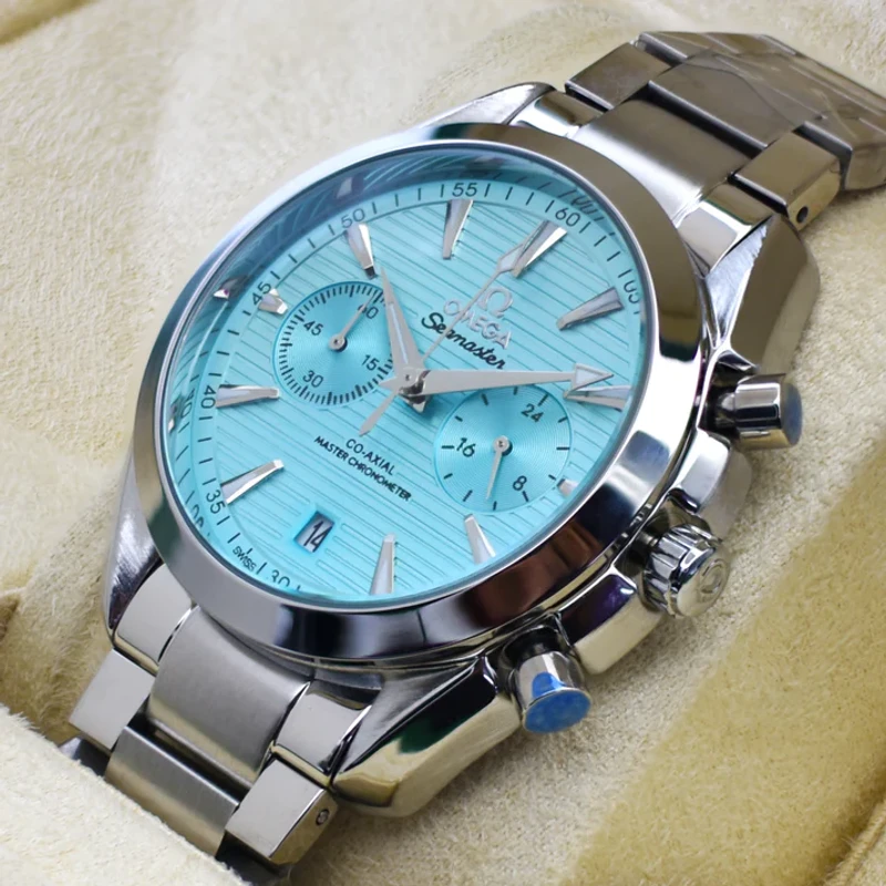 OMEGA Premium Quality Active Chronograph Quartz Watch | Model: OMGA CS 3005 B - Image 3
