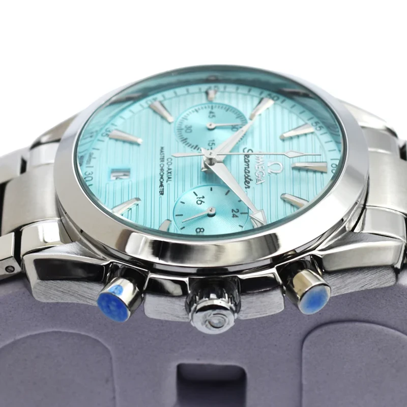 OMEGA Premium Quality Active Chronograph Quartz Watch | Model: OMGA CS 3005 B - Image 5