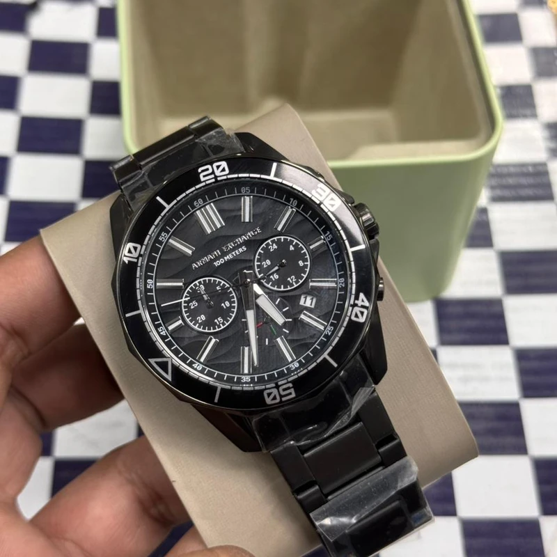 Armani Exchange Spencer Chronograph Men’s Watch AX1959 – Stainless Steel Luxury Watch in Bangladesh