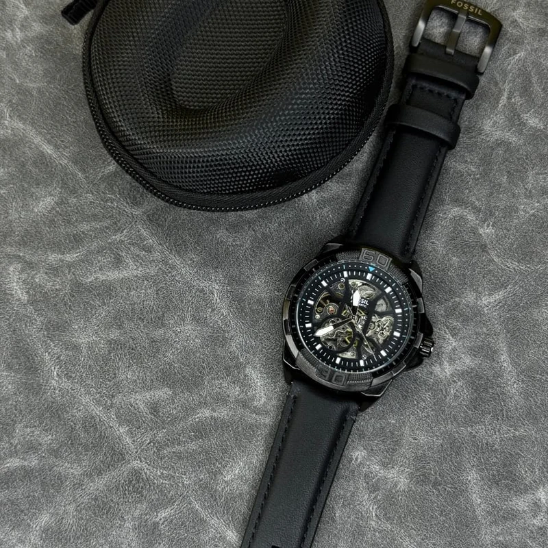 Fossil Bronson Automatic Men’s Watch – Stainless Steel Luxury Timepiece in Bangladesh