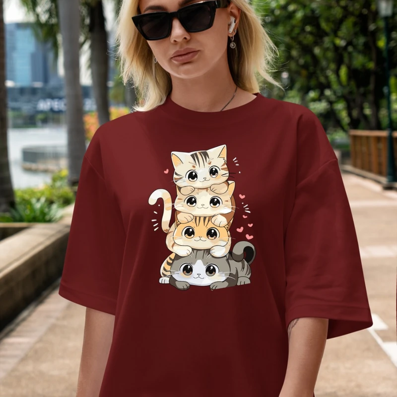 𝙇𝙖𝙙𝙞𝙚𝙨 𝙋𝙧𝙚𝙢𝙞𝙚𝙧 𝙦𝙪𝙖𝙡𝙞𝙩𝙮 𝘿𝙧𝙤𝙥 𝙎𝙝𝙤𝙪𝙡𝙙𝙚𝙧 𝙏-𝙎𝙝𝙞𝙧𝙩 - Image 3