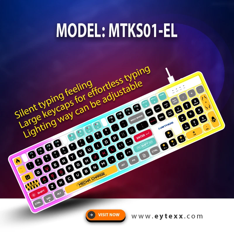 𝐑𝐆𝐁 𝐊𝐞𝐲𝐛𝐨𝐚𝐫𝐝 𝐒𝐭𝐲𝐥𝐢𝐬𝐡 𝐂𝐨𝐥𝐨𝐫𝐟𝐮𝐥. 𝐌𝐨𝐝𝐞𝐥: 𝐌𝐓𝐊𝐒𝟎𝟏-𝐄𝐋