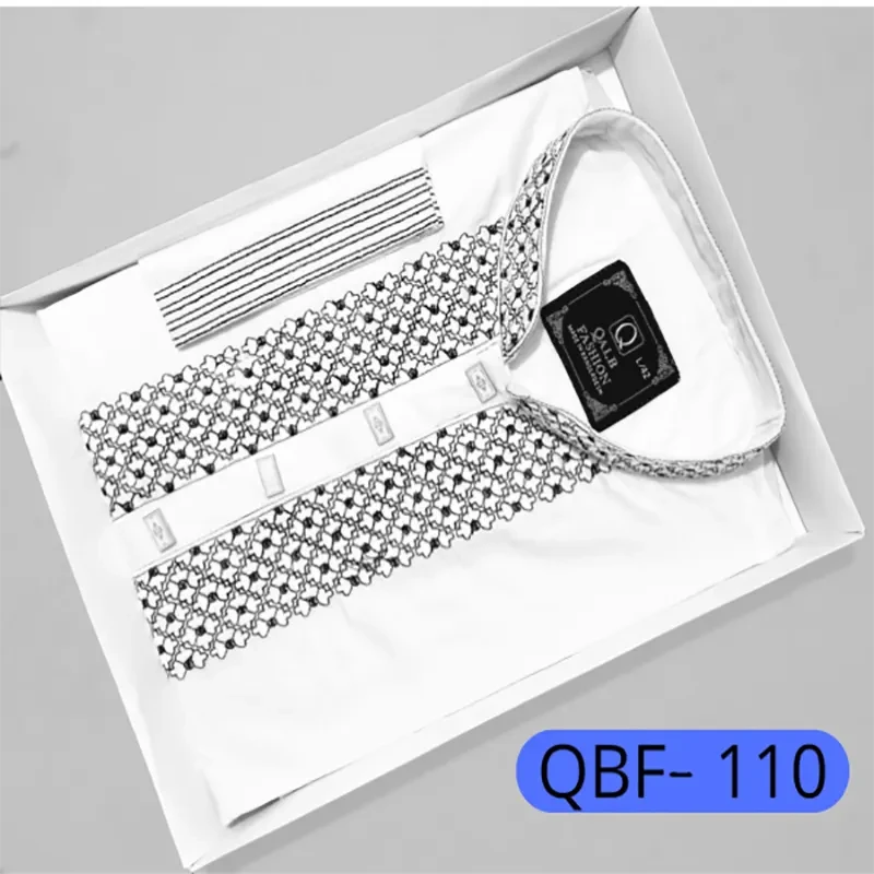 Shaton Fabric Comfortable White Punjabi