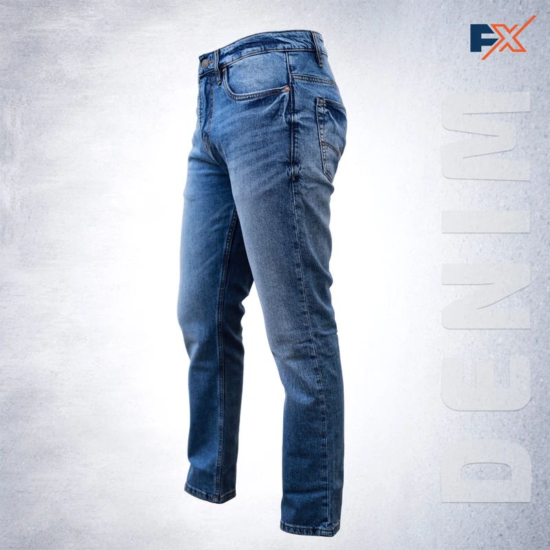 American Eagle AirFlex+ 360° Slim Fit Men’s Jeans – Dark Indigo Wash - Image 3