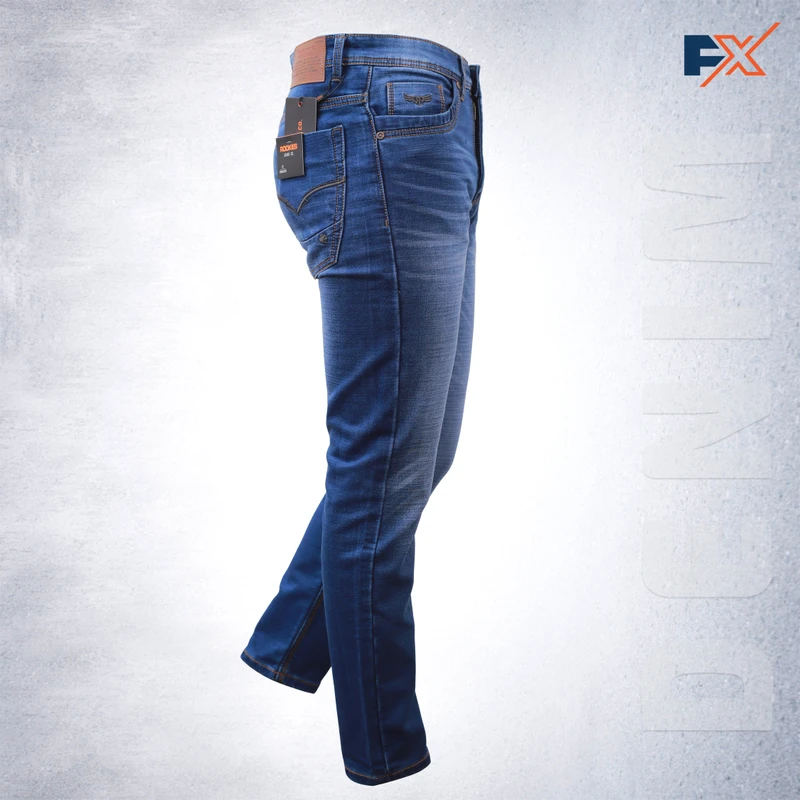 Rookies Hand-Treated Denim Jeans - Image 3