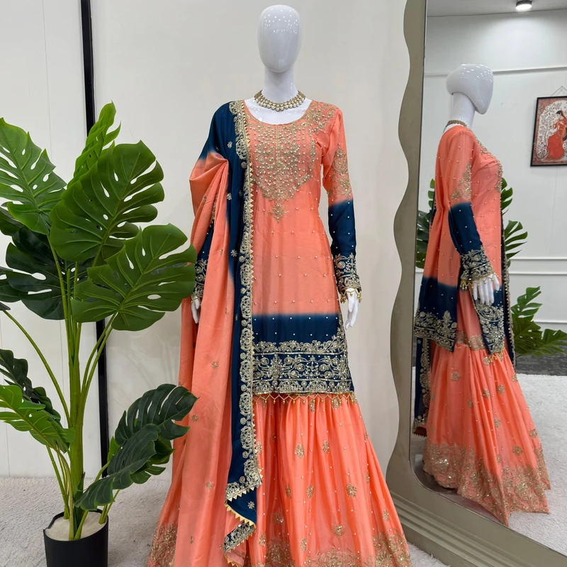 Designer Sharara Suit
