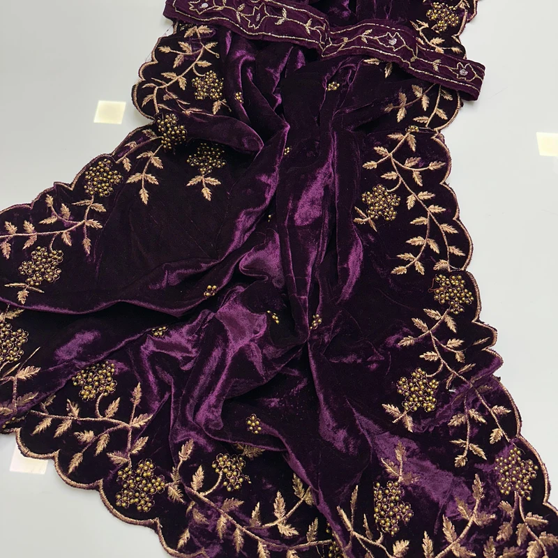 Exclusive velvet saree