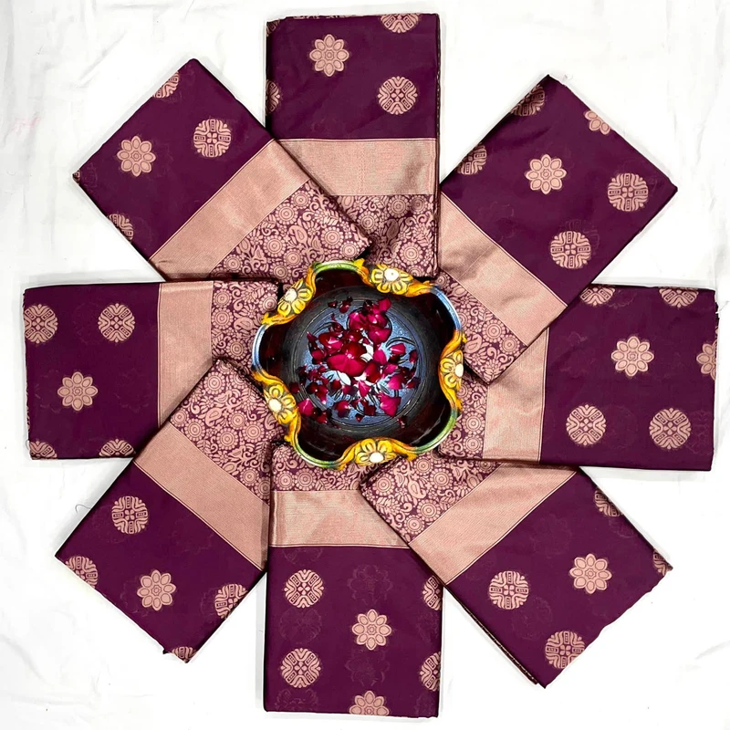 Soft Silk Saree - Thumbnail 3