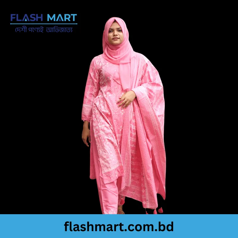 মালিহা থ্রি-পিস – স্টাইল ও আরামের অনন্য সংমিশ্রণ - Image 3