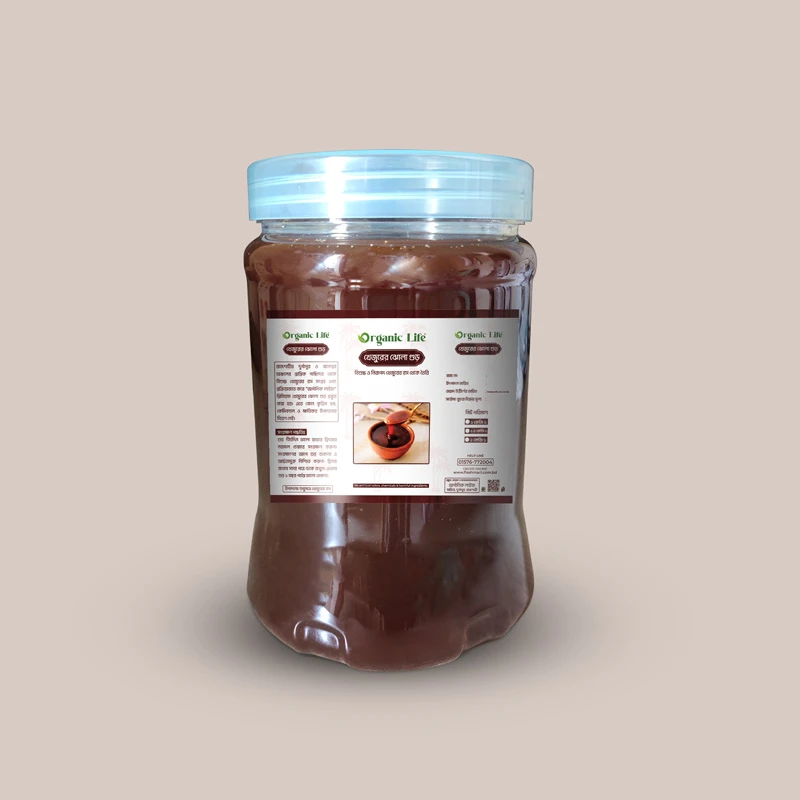 খেজুরের দানাদার ঝোলা গুড় 2 kg