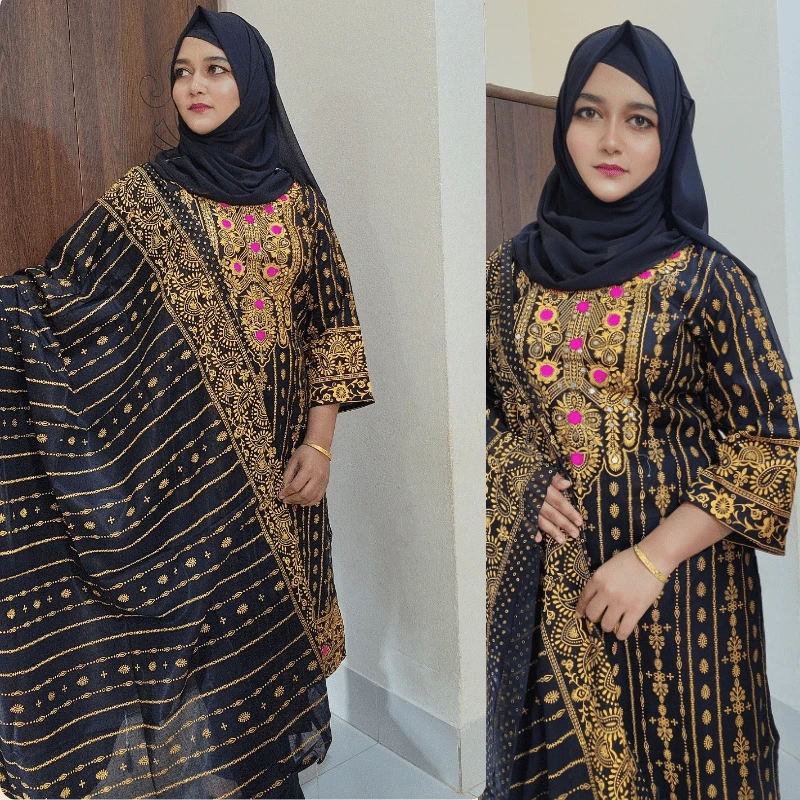 Cotton Boutique Three Piece – সফট কটনের বুটিক্স থ্রি-পিস