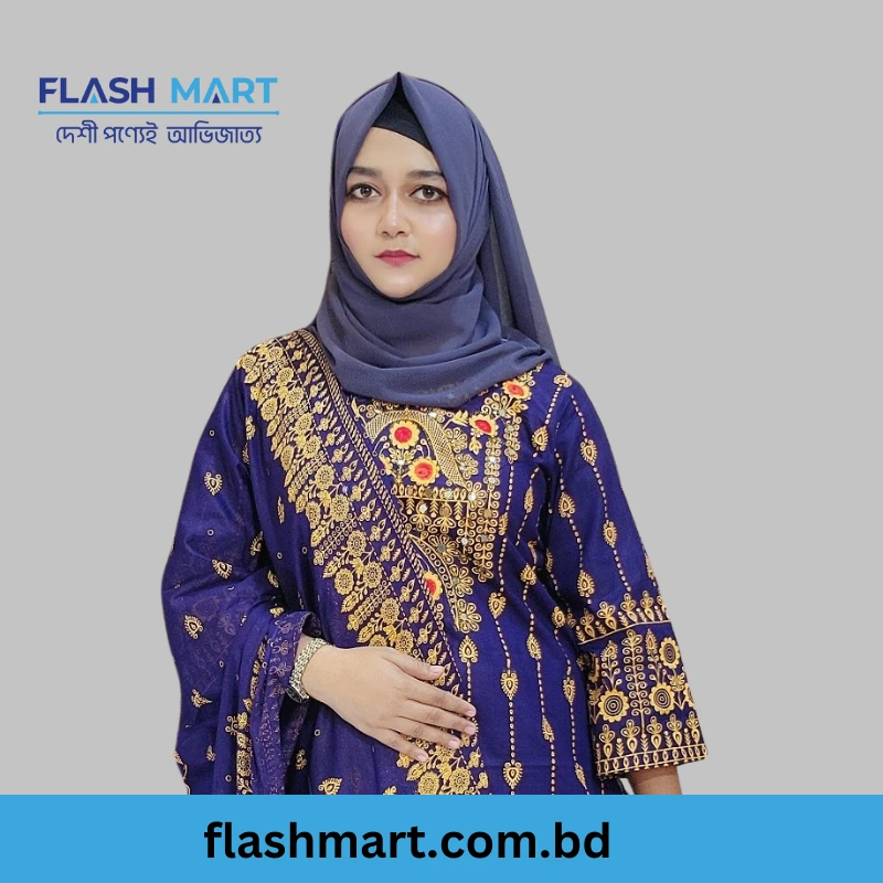 Cotton Boutique Three Piece – সফট কটনের বুটিক্স থ্রি-পিস