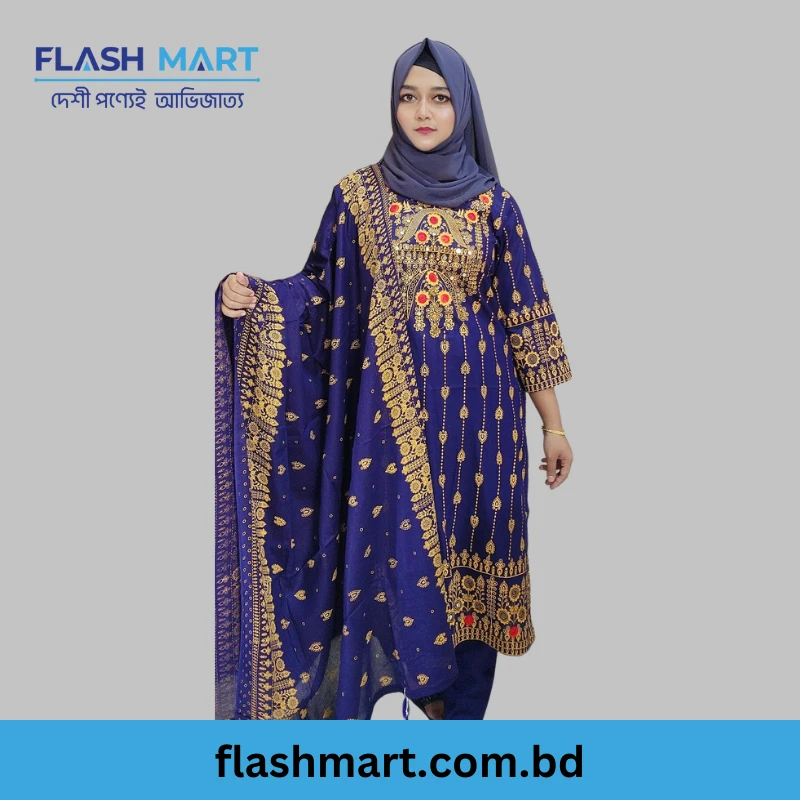 Cotton Boutique Three Piece – সফট কটনের বুটিক্স থ্রি-পিস - Image 3