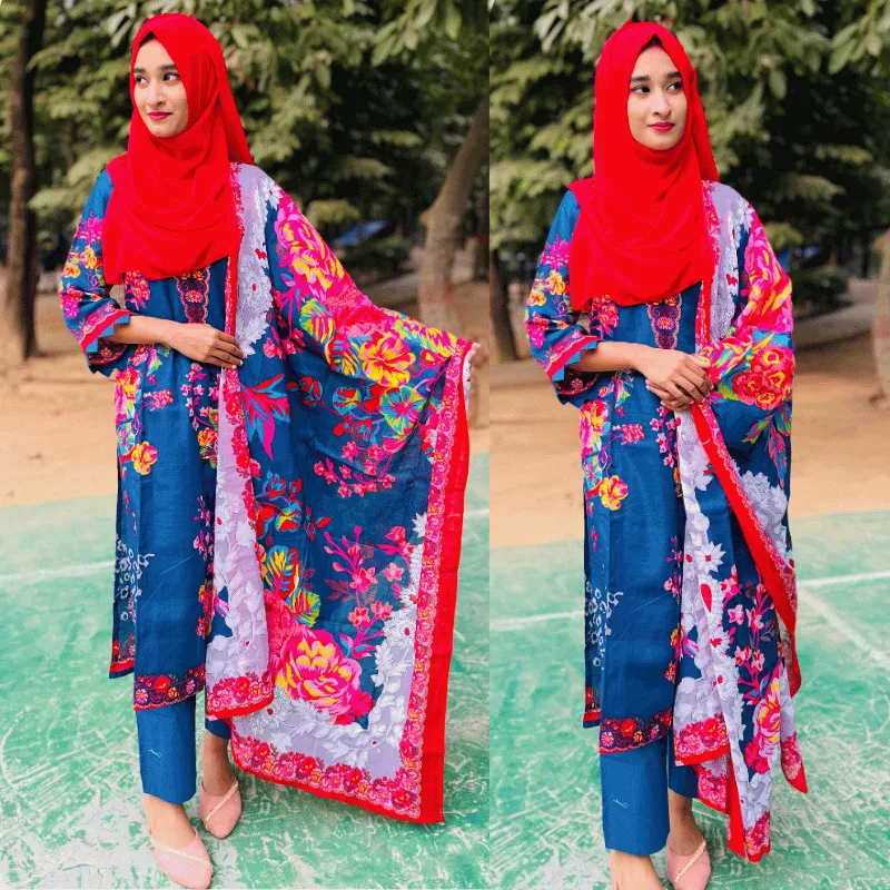 মালহার ডিজাইন প্রিমিয়াম কালামকারি