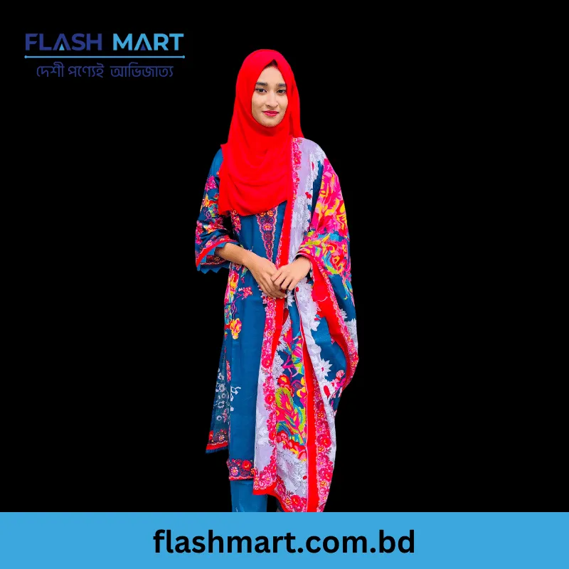 মালহার ডিজাইন প্রিমিয়াম কালামকারি - Image 3