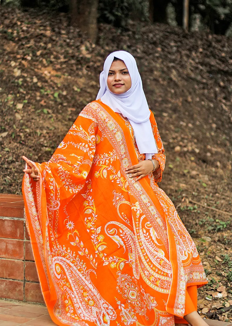 মালহার ডিজাইন প্রিমিয়াম কালামকারি – ঐতিহ্যের শৈল্পিক ছোঁয়া