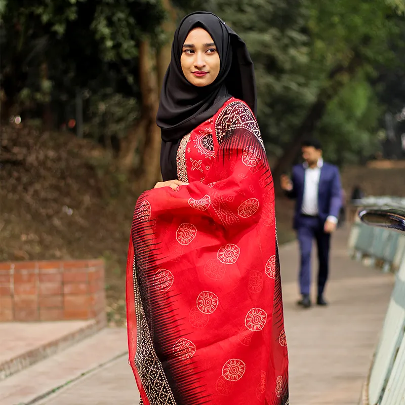 মালহার ডিজাইন প্রিমিয়াম কালামকারি – ঐতিহ্যের শৈল্পিক ছোঁয়া - Image 3