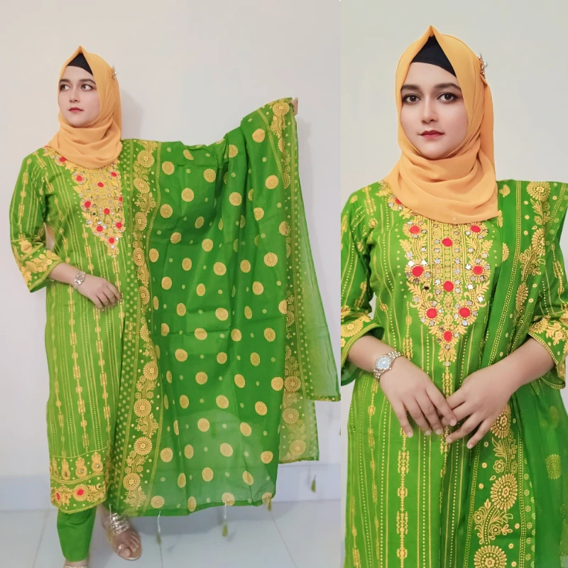 Cotton Boutique Three Piece – সফট কটনের বুটিক্স থ্রি-পিস