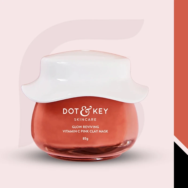 Dot & Key Glow Reviving Vitamin C Pink Clay Mask