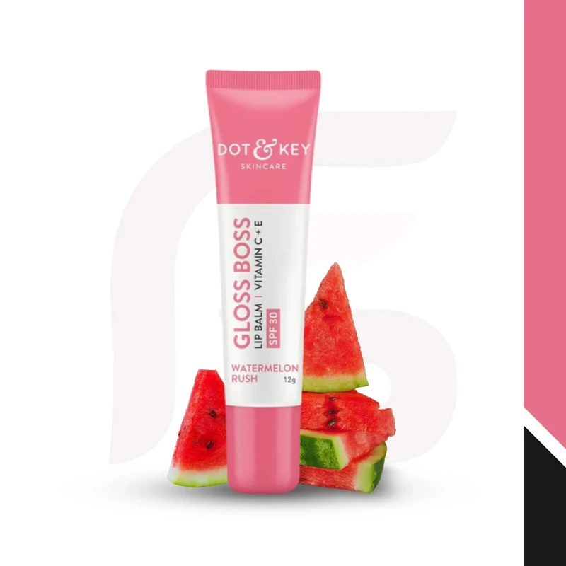 Dot & Key Gloss Boss Lip Balm SPF 30 (Watermelon Rush)