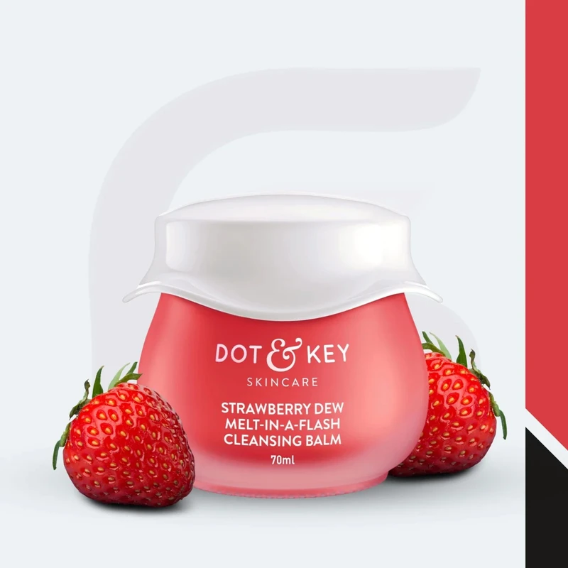 Dot & Key Strawberry Melt-In-A- Flesh Cleansing Balm