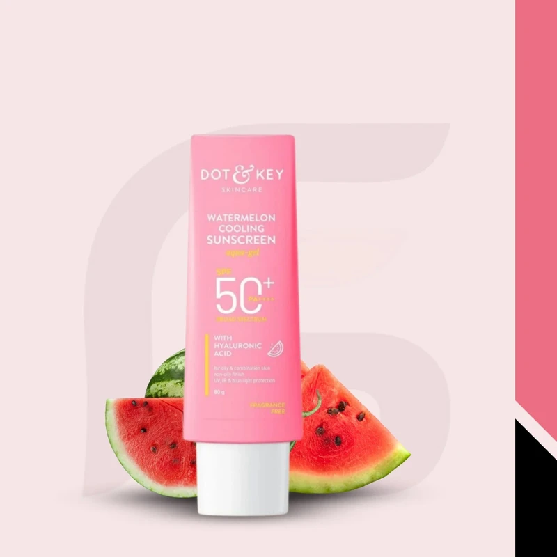 Dot & Key Watermelon Cooling Sunscreen Aqua Gel SPF 50+ PA++++