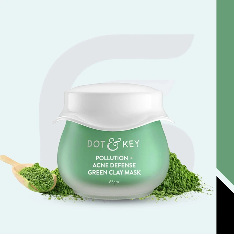 Dot & Key Pollution + Acne Defense Green Clay Mask