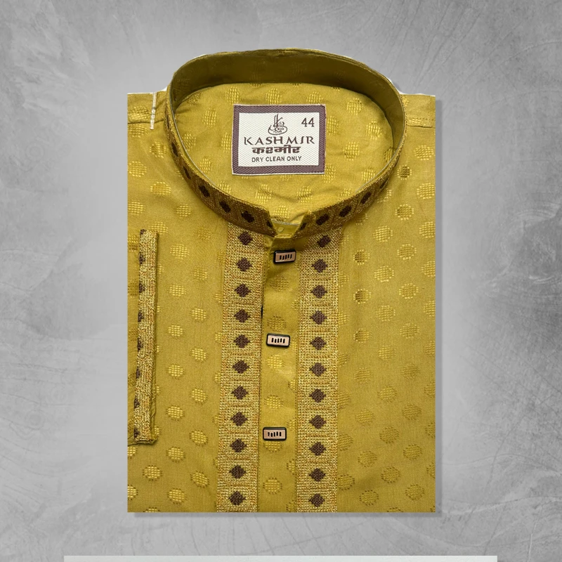 FMG Fashion Kashmir Men’s Panjabi Panjabi - Thumbnail 3