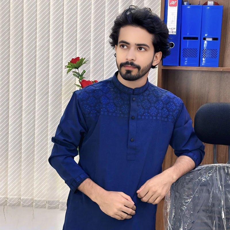 FMG Fashion China Stitch Panjabi