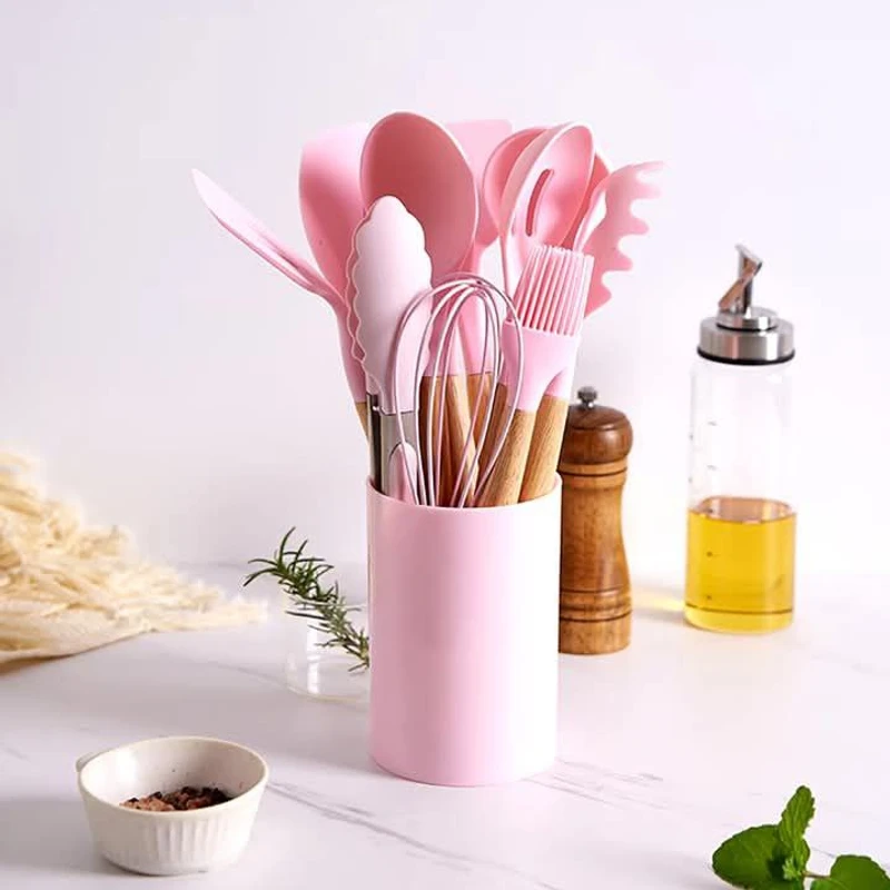 Silicon Spatula Set (12 in 1) - Image 3