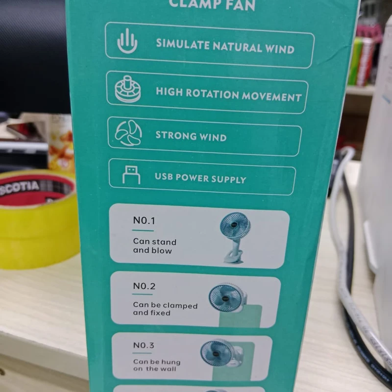 Circulation  Clamp Fan - Image 3