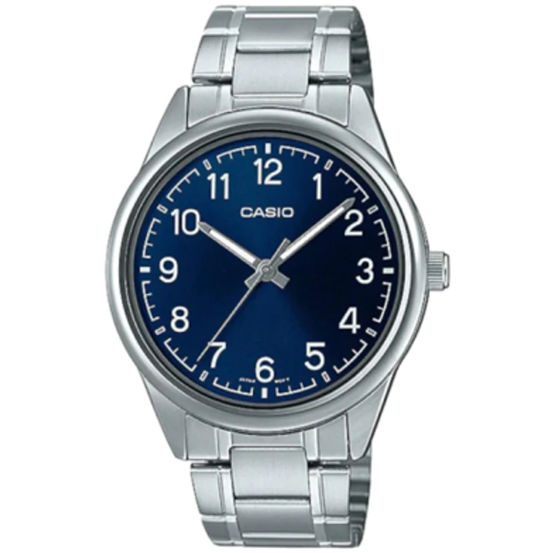 CASIO Stainless Steel Blue Dial Edition For men – MTP-V005D-2B4UDF