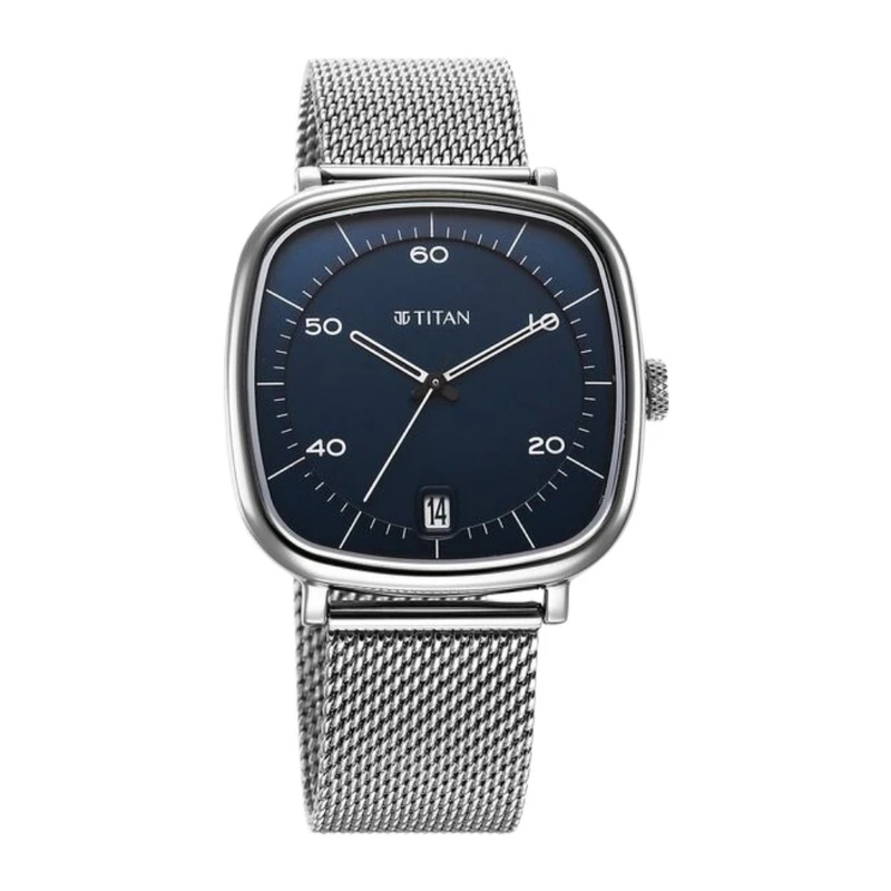 Titan Neo Curve 1885SM02 Stainless Steel Strap Watch For Men