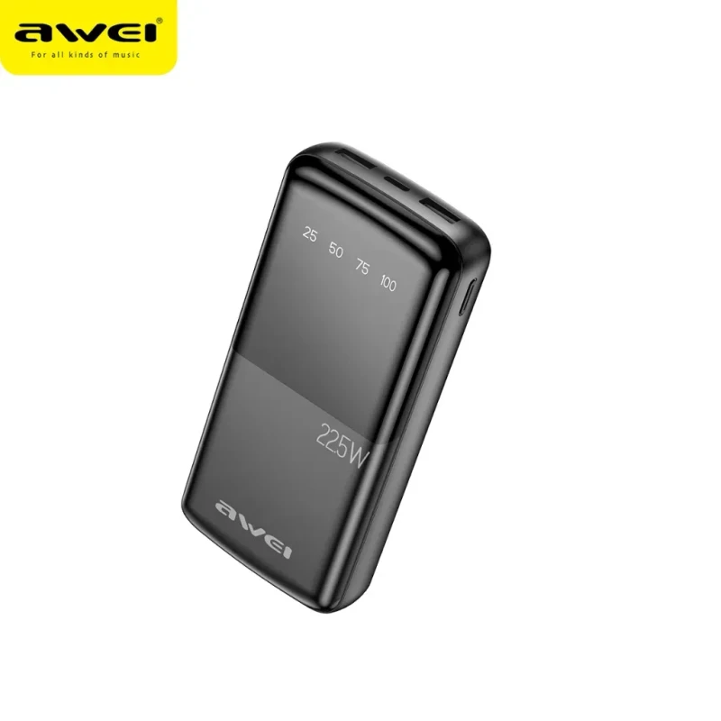 Awei P13K 22.5W Powerbank 20000mah Fast Charging