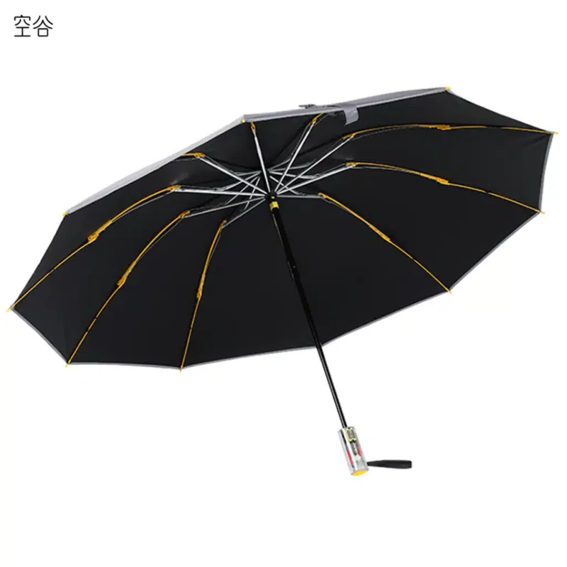 Xiaomi Konggu Mechanical Automatic Reverse Folding Umbrella with Reflective Strip – 10 Bones