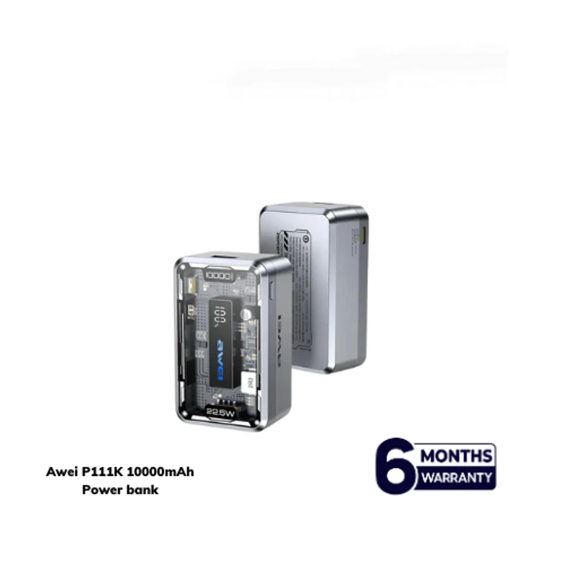 Awei P111K 10000mAh PD22.5W Portable Power Bank