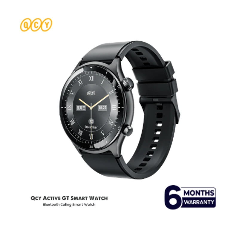 QCY Active GT Bluetooth Calling 3ATM Waterproof Smart Watch