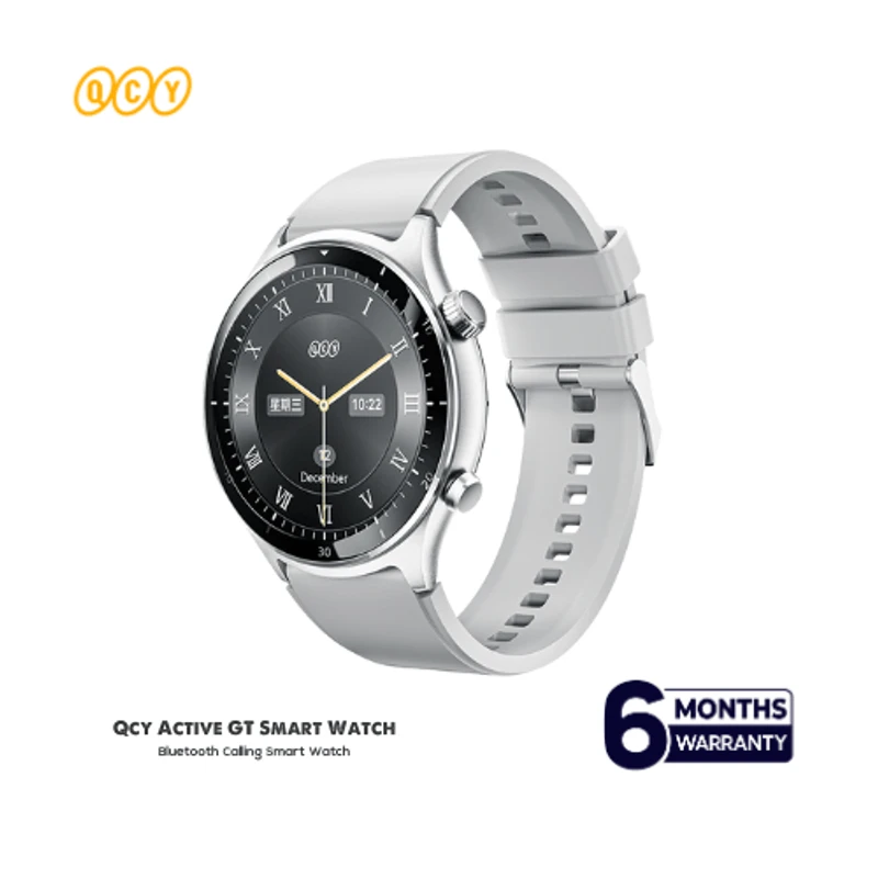 QCY Active GT Bluetooth Calling 3ATM Waterproof Smart Watch