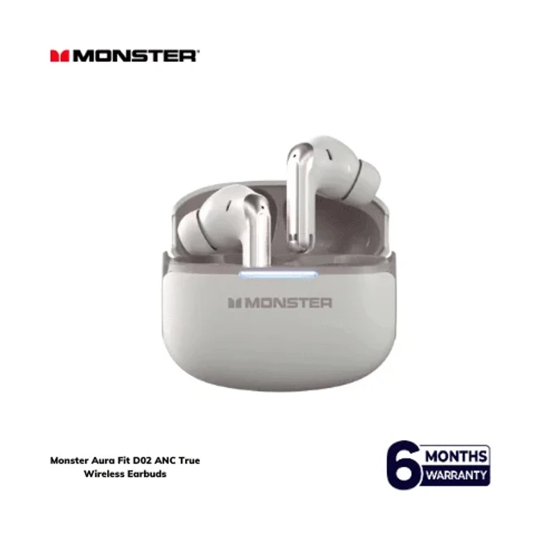 Monster Aura Fit D02 ANC TWS Earbuds