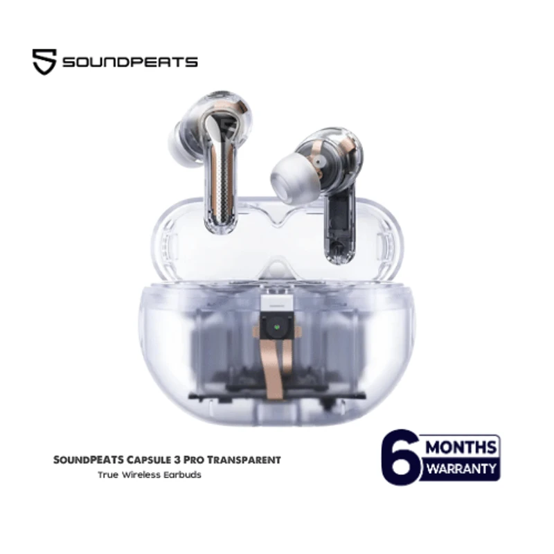 SoundPEATS Capsule 3 Pro Transparent