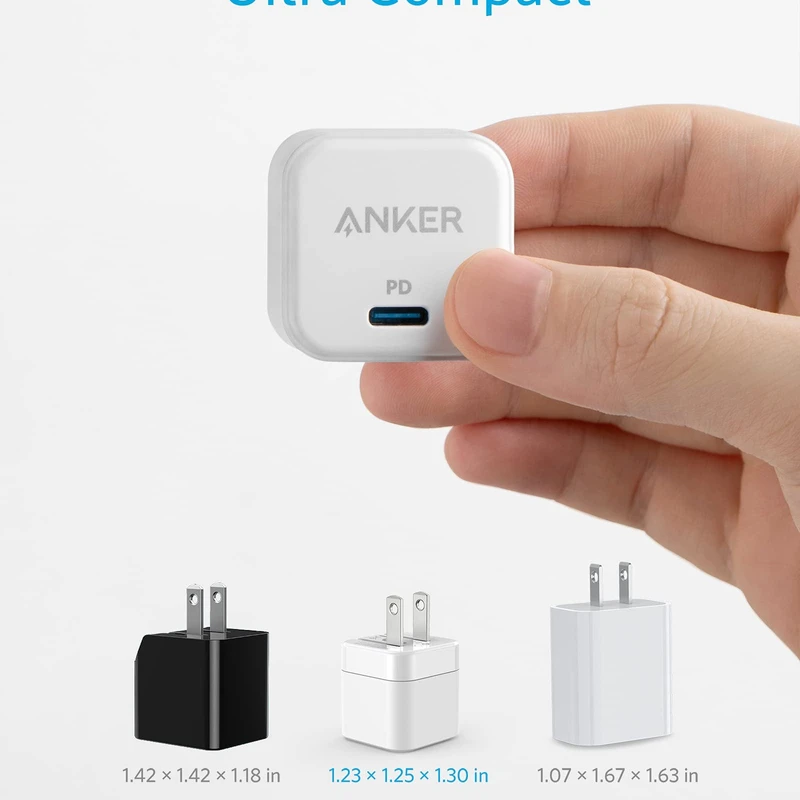 Anker 20W PD Usb C to Lighting Charger Set