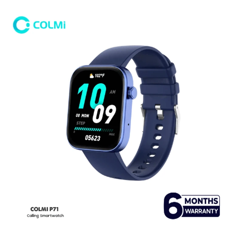 COLMI P71 Voice Calling Smartwatch + IP68 Waterproof