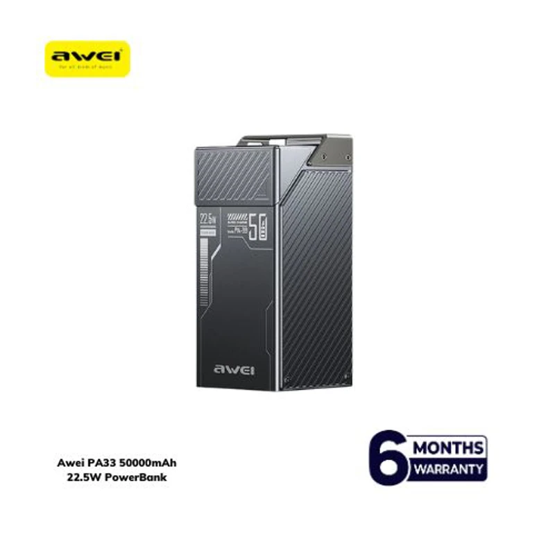 Awei PA33 50000mAh 22.5W PowerBank